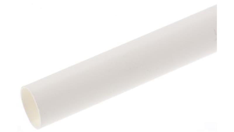 Osłona termokurczliwa Biały 2:1, średnica 6.4mm, dł. 1.2m, RS PRO-78692