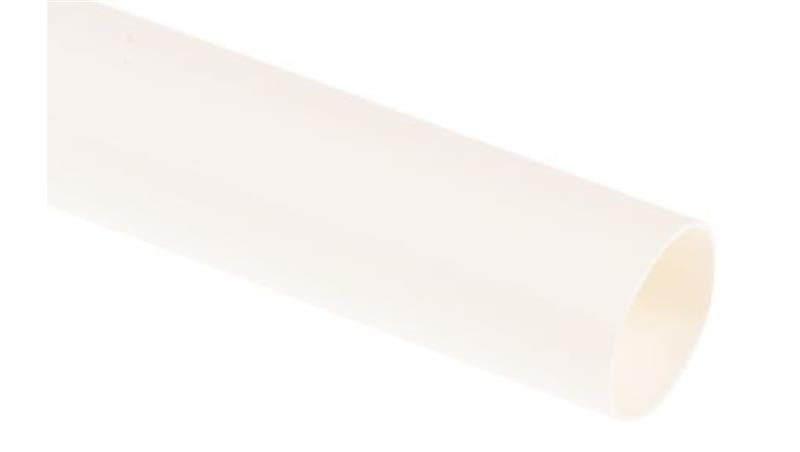 Osłona termokurczliwa Biały 2:1, średnica 9.5mm, dł. 1.2m, RS PRO-78675