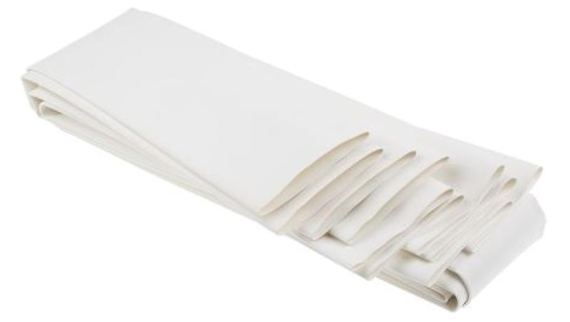 Osłona termokurczliwa Biały 2:1, średnica 50.8mm, dł. 1.2m, RS PRO-78715