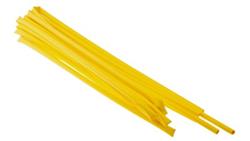 Osłona termokurczliwa żółta 2:1, średnica 6.4mm, dł. 1.2m, RS PRO-78827