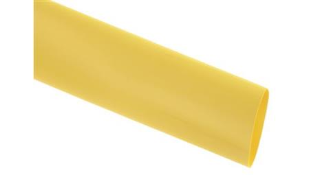 Osłona termokurczliwa żółta 2:1, średnica 25.4mm, dł. 1.2m, RS PRO-78710