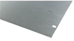 Panel przedni do szafy RACK, 6U, 482.6 x 88.1mm, kolor: Srebrny, RS PRO-73117