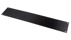 Panel przedni do szafy RACK, 2U x 21KM, 482.6 x 88.1mm, kolor: Czarny, RS PRO-73130