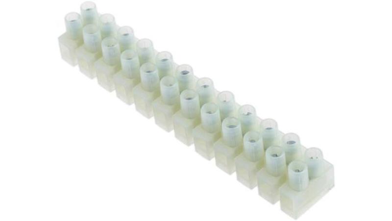2.5mm2 Złącze wtykowe do druku Naturalny 12-żyłowe, Wkręcane, 380 V Swobodne zawieszanie Tak-64539