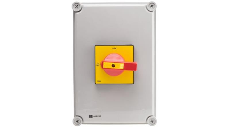 Przełącznik izolacyjny bez bezpiecznika 6-biegunowy 32 A 11 kW IP65-13867