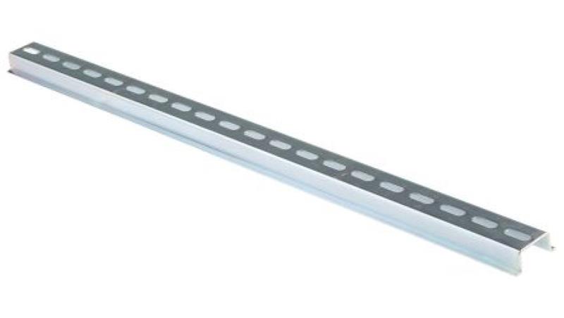 Szyna DIN Głęboka szyna typu Top Hat Z otworami 500mm x 35mm x 15mm-70225