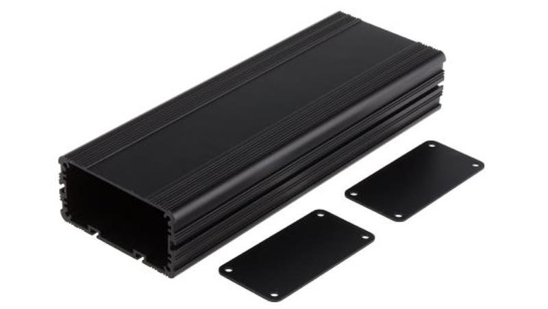 Obudowa urządzeń elektronicznych wentylowana, aluminiowa, Czarny, 225 x 81.4 x 40mm, RS PRO-71182 Obudowa urządzeń elektronicznych wentylowana, aluminiowa, Czarny, 225 x 81.4 x 40mm, RS PRO-71182