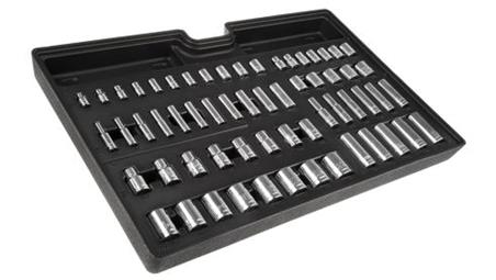 Zestaw nasadek 61 Piece 1/2 cala, 1/4 cala, 3/8 cala Kwadratowy Drive RS PRO-81288