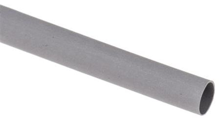 Osłona termokurczliwa Szary 2:1, średnica 4.8mm, dł. 1.2m, RS PRO-79034
