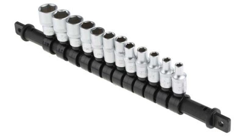 Zestaw nasadek 12 Piece 1/4 in Kwadratowy Drive RS PRO-81209