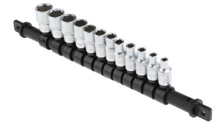 Zestaw nasadek 12 Piece 1/4 in Kwadratowy Drive RS PRO-81209