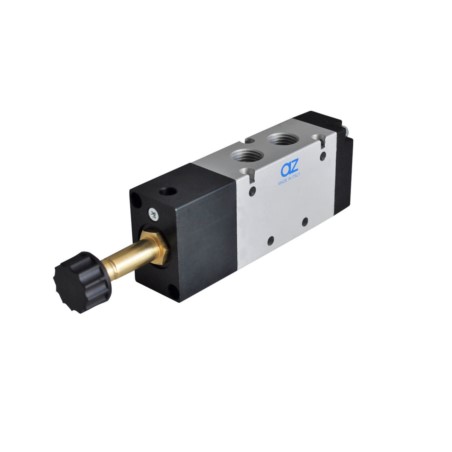 Elektrozawór 5/2, G1/8 powrót sprężyną