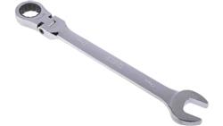 Uniwersalny klucz zapadkowy, roz. 19 mm, dł. 248 mm, materiał: Stal chromowo-wanadowa, RS PRO-81500