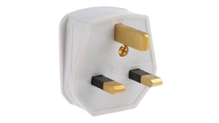 Złącze sieciowe brytyjska, 3A, 250 V AC, 2P+E Typ G, brytyjskie BS1363, RS PRO-10914