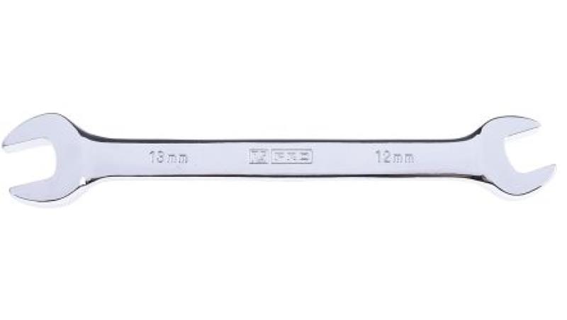 Klucz otwarty dwustronny, roz. 12 x 13 mm, dł. 165 mm, materiał: Stal chromowo-wanadowa, RS PRO-81502