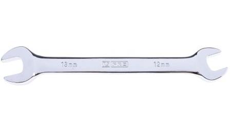 Klucz otwarty dwustronny, roz. 12 x 13 mm, dł. 165 mm, materiał: Stal chromowo-wanadowa, RS PRO-81502