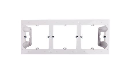 Simon 54 Premium Puszka natynkowa potrójna płytka biała DPN3/11-29737