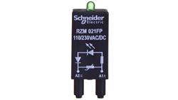 Moduł zabezpieczający warystor + LED 110-230V AC/DC RZM021FP-19850