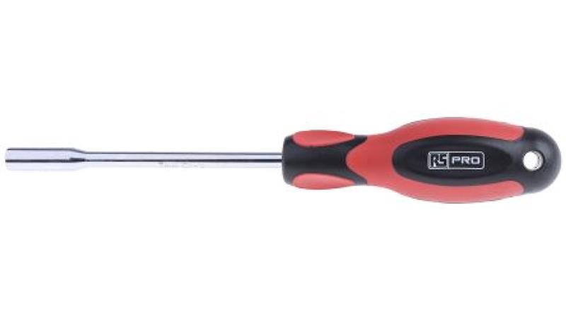 Wkrętak do nasadek, dł. ostrza: 125 mm, mat. łopatki: Stal, mat. uchwytu: Plastik, dł. całkowita: 236 mm, końcówka:-81195