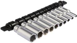 Zestaw nasadek 10 Piece 1/4 cala Kwadratowy Drive RS PRO-81191