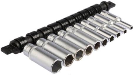 Zestaw nasadek 10 Piece 1/4 cala Kwadratowy Drive RS PRO-81191