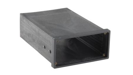 Obudowa urządzeń elektronicznych, Noryl, Czarny, 48 x 96 x 138mm, RS PRO-71442