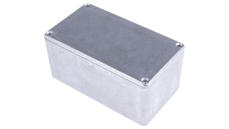 Obudowa ekranowana Srebrny, 114.4 x 63.7 x 55.1mm, RS PRO-71334