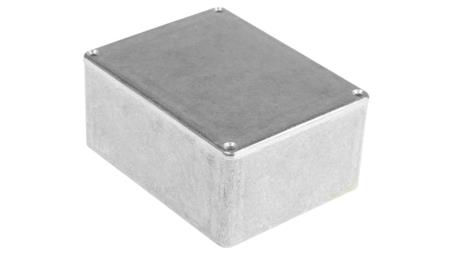 Obudowa ekranowana Srebrny IP66 Neopren, 114.7 x 89.7 x 55.1mm, RS PRO-71945
