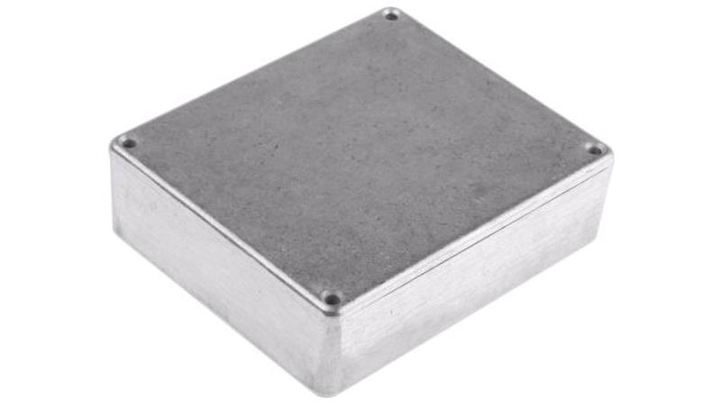 Obudowa ekranowana Srebrny IP66 Neopren, 119.9 x 100 x 35.7mm, RS PRO-71173
