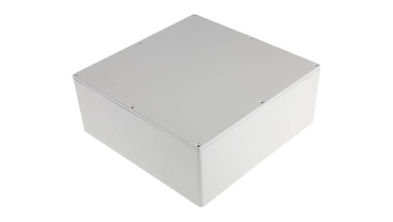 Obudowa ekranowana Szary, 250 x 250 x 100mm, RS PRO-71856