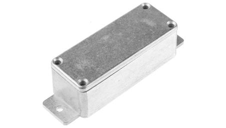 Obudowa ekranowana Srebrny z kołnierzem, 113.9 x 35.1 x 30mm, RS PRO-71892
