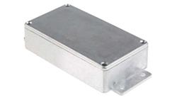 Obudowa ekranowana Srebrny z kołnierzem, 139.7 x 63.8 x 30mm, RS PRO-71388