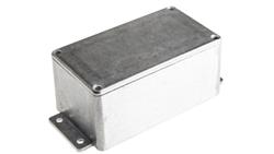 Obudowa ekranowana Srebrny z kołnierzem, 139.6 x 63.8 x 55mm, RS PRO-71224