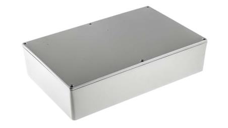 Obudowa ekranowana Szary, 275 x 175 x 65.5mm, RS PRO-71230