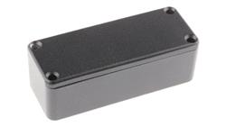 Obudowa ekranowana Czarny, 89.1 x 35 x 30.3mm, RS PRO-71306