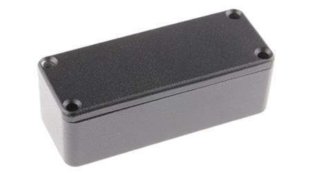 Obudowa ekranowana Czarny, 89.1 x 35 x 30.3mm, RS PRO-71306