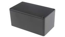 Obudowa ekranowana Czarny, 114.4 x 63.7 x 55.1mm, RS PRO-71347