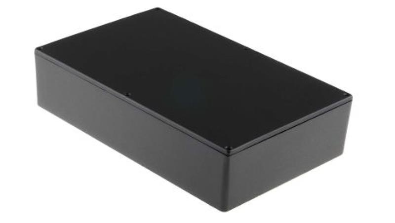 Obudowa ekranowana Czarny, 275 x 175 x 65.5mm, RS PRO-71964 Obudowa ekranowana Czarny, 275 x 175 x 65.5mm, RS PRO-71964