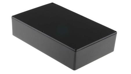 Obudowa ekranowana Czarny, 275 x 175 x 65.5mm, RS PRO-71964