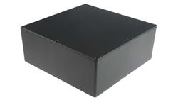 Obudowa ekranowana Czarny, 250 x 250 x 100mm, RS PRO-71378