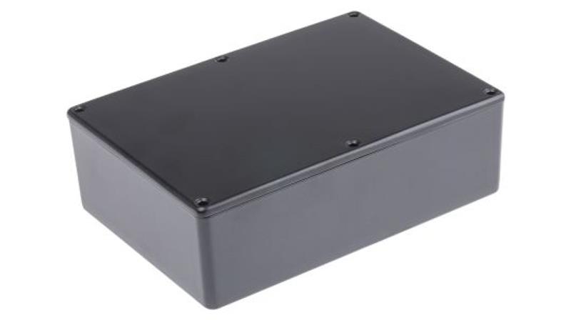 Obudowa ekranowana Czarny, 171.9 x 120.9 x 55mm, RS PRO-71562 Obudowa ekranowana Czarny, 171.9 x 120.9 x 55mm, RS PRO-71562