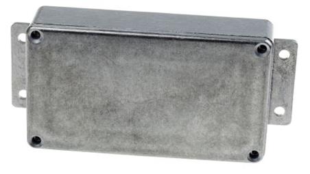 Obudowa ekranowana Srebrny z kołnierzem IP65 Neopren, 139.7 x 63.8 x 30mm, RS PRO-71925