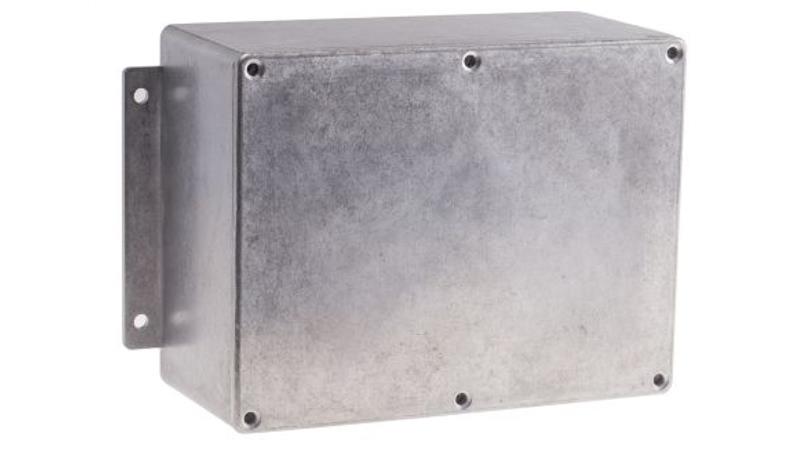 Obudowa ekranowana Srebrny z kołnierzem IP65 Neopren, 184.8 x 127.4 x 76.3mm, RS PRO-71585 Obudowa ekranowana Srebrny z kołnierzem IP65 Neopren, 184.8 x 127.4 x 76.3mm, RS PRO-71585