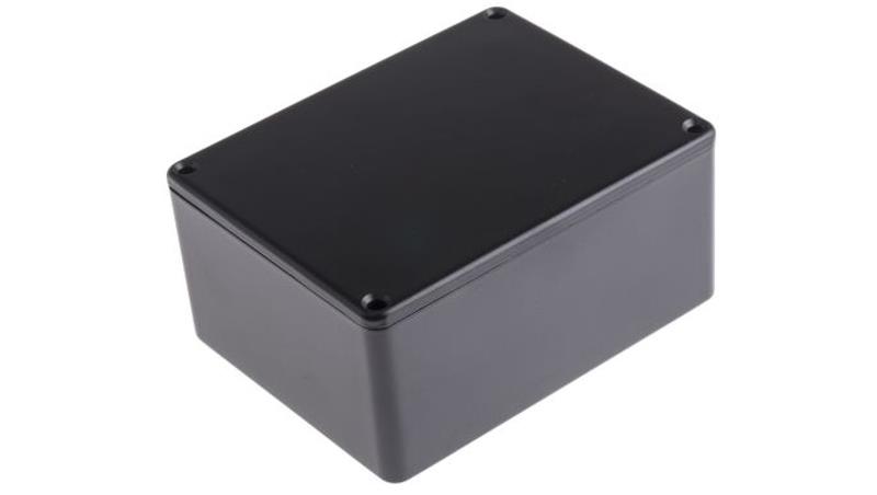 Obudowa ekranowana Czarny IP66 Neopren, 114.7 x 89.7 x 55.1mm, RS PRO-71253 Obudowa ekranowana Czarny IP66 Neopren, 114.7 x 89.7 x 55.1mm, RS PRO-71253