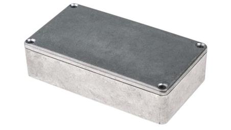 Obudowa ekranowana Srebrny IP66 Neopren, 114.5 x 63.6 x 30.3mm, RS PRO-71243
