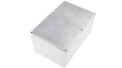 Obudowa ekranowana Srebrny, 222.2 x 146 x 106.5mm, RS PRO-71317