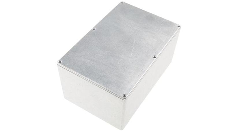 Obudowa ekranowana Srebrny, 222.2 x 146 x 106.5mm, RS PRO-71317