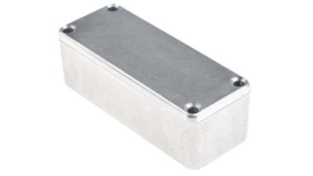 Obudowa ekranowana Srebrny, 89.1 x 35 x 30.3mm, RS PRO-71385