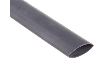 Osłona termokurczliwa Szary 2:1, średnica 12.7mm, dł. 1.2m, RS PRO-79015