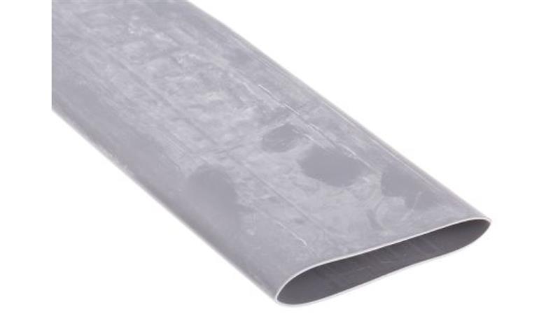 Osłona termokurczliwa Szary 2:1, średnica 38.1mm, dł. 1.2m, RS PRO-78897